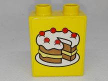 Lego Duplo Képeskocka - torta (matricás)