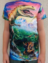 Gyerek 3D póló Dinoszaurusz 110 méret