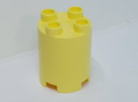 Lego Duplo kocka (halvány sárga)