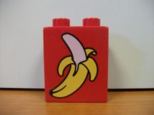 Lego Duplo képeskocka - banán (karcos)