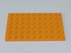 Lego Alaplap 6*10 (közép narancs)