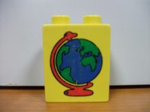 Lego Duplo képeskocka - földgömb 