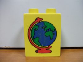 Lego Duplo képeskocka - földgömb 