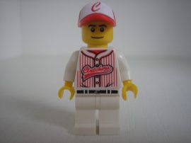 Lego figura - Baseball player 8803 (col03-16)