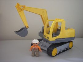 Lego Duplo Ásógép + figura 4986 készletből