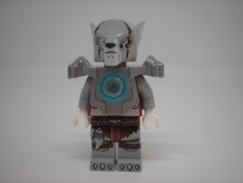 Lego Legends of Chima figura - Worriz - Flat Silver Heavy Armor (loc072)