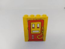  Lego Fabuland - tankoló matricás 1x2x4 db-os elem + 1x4x2 db-os elem