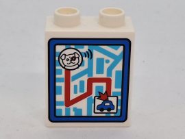 Lego Duplo képeskocka - rendőrség, kutya