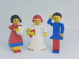 Building Set with People - Universal Figure Set (205-2) 1 figura hiány!
