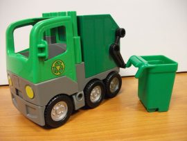 Lego Duplo - Kukásautó, Szemétszállító autó 