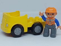 Lego Duplo Teherautó (szürke kerék)