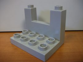 Lego Duplo vár elem v.szürke