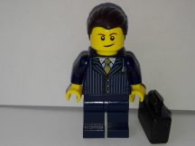 Lego City figura - Üzletember (barna hajjal) (cty460)