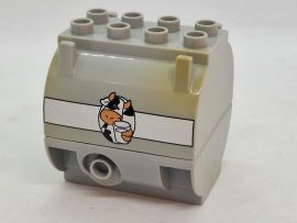 Lego Duplo Tejes tartály (sárgult)