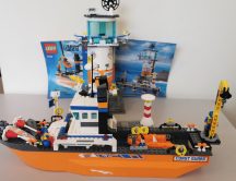   Lego City - Parti Őrség és Irányítótorony 7739 (katalógussal)