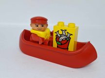  Lego Duplo csónak figurával