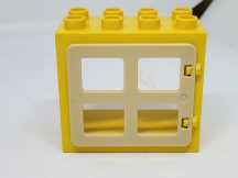  Lego Duplo ablak (drapp keret)