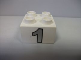 Lego Duplo képeskocka - szám