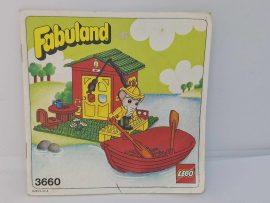 Lego Fabuland - Fisherman cottage - 3660 katalógus Lego Fabuland - Fisherman cottage - 3660 katalógus
