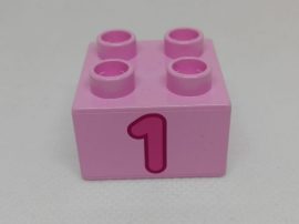 Lego Duplo Képeskocka - Szám 1 