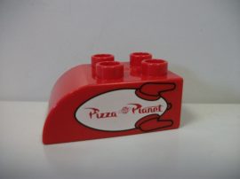 Lego Duplo képeskocka - pizza planéta