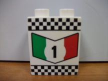 Lego Duplo képeskocka - verda (karcos)