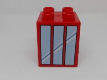 Lego Duplo Képeskocka - Ablaküveg (kopott/karcos)