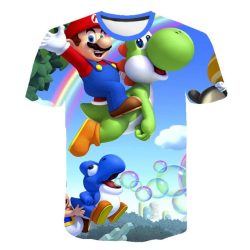 Gyerek 3D póló Super Mario 120 méret Gyerek 3D póló Super Mario 120 méret