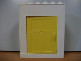 Lego Duplo ajtós fal elem 