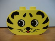 Lego Duplo képeskocka macska cica fej