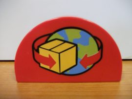 Lego Duplo képeskocka - földgömb Lego Duplo képeskocka - földgömb