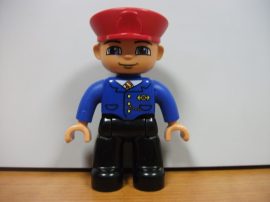 Lego Duplo ember - fiú ( ! ) sofőr, mozdonyvezető