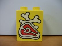 Lego Duplo képeskocka - hús 