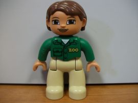 Lego Duplo ember - zoo lány