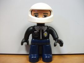 Lego Duplo ember - rendőr (fekete a kézfeje)
