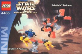 Lego Star Wars - Sebulba's Podracer & Anakin's Podracer 4485